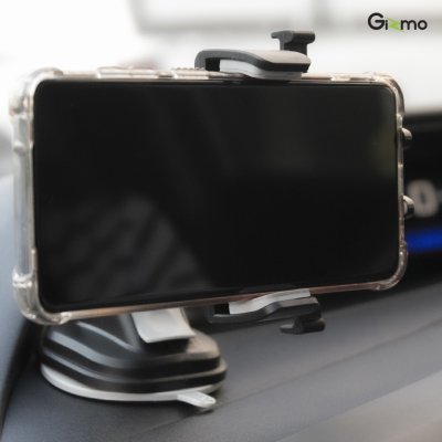 Gizmo ที่วางโทรศัพท์ในรถ ที่วาง มือถือ ในรถ Car Holder Auto lock กาวเหนียว ดีไซน์สวย GH-033