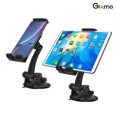 Gizmo GH-034 ที่วางโทรศัพท์ในรถ ที่จับแท็บเล็ตในรถ Car Holder Multi-Function สีดำ ประกันสินค้า 1 ปี