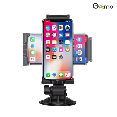 Gizmo GH-034 ที่วางโทรศัพท์ในรถ ที่จับแท็บเล็ตในรถ Car Holder Multi-Function สีดำ ประกันสินค้า 1 ปี