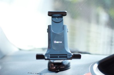 Gizmo ที่ตั้งมือถือ ที่วางโทรศัพท์ในรถ ที่ยึดมือถือ วางแท็บเล็ตได้ ติดคอนโซล/กระจก Car holder รุ่น GH-006
