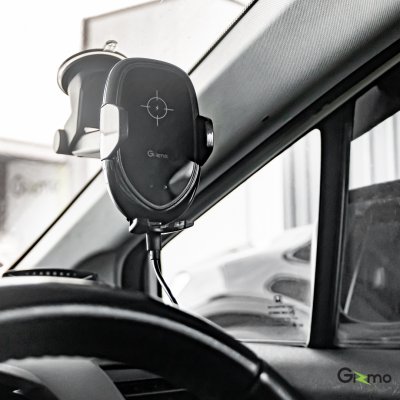Gizmo ที่วางโทรศัพท์ในรถ ระบบออโต้ Autolock ที่ยึดมือถือ พร้อมชาร์จไร้สาย Wireless Charger รุ่น GH-041 ประกัน 1 ปี