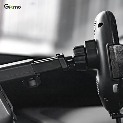 Gizmo ที่วางโทรศัพท์ในรถ ระบบออโต้ Autolock ที่ยึดมือถือ พร้อมชาร์จไร้สาย Wireless Charger รุ่น GH-041 ประกัน 1 ปี