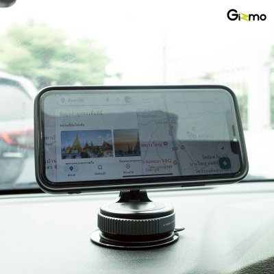 Gizmo GH-060 Vacuum Magnet Holder Magsafe แท่นวางโทรศัพท์สำหรับรถยนต์