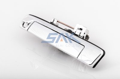 มือเปิดกะบะท้าย IS D-MAX1.9 มีรูกล้อง ชุบ SAK