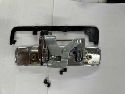 มือเปิดกะบะท้าย IS D-MAX"2012 เหล็ก ชุบ บ/ท