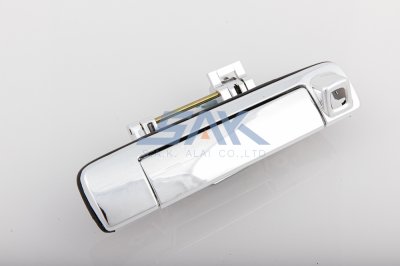 มือเปิดกะบะท้าย IS D-MAX-ALL-NEW มีกล้อง ชุบ