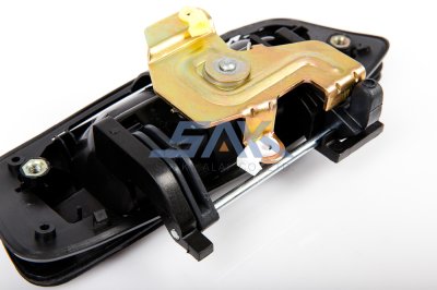 มือเปิดกะบะท้าย IS D-MAX ดำ SAK