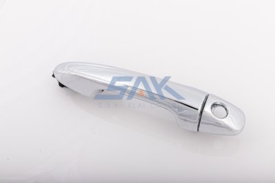 มือเปิดอันนอก TT REVO มีรูกุญแจ ชุบ หน้า SAK