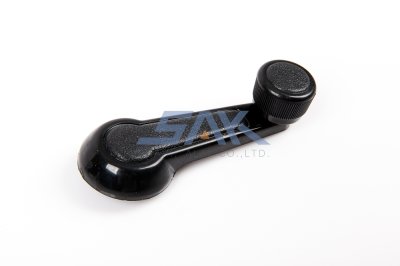 มือหมุนกระจก IS S250/76, R/K ดำ SAK