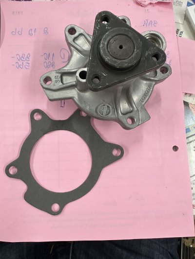 ปั้มน้ำ TT VIOS"2003-12 YARIS"2006-12 แท้