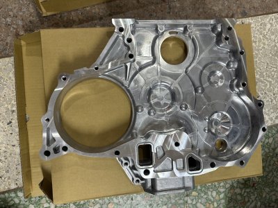 ฝาครอบสายพานราวลิ้น NS BIGM อลูมิเนียม SAK