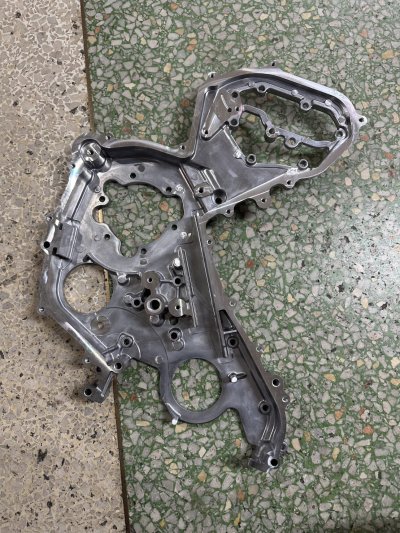 ฝาครอบสายพานราวลิ้น NS YD25,NAVARA,D40"2005-12 อลูมิเนียม2.5 SAK