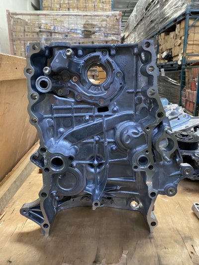 ฝาครอบสายพานราวลิ้น+ปั้มน้ำ TT REVO Benzin 2.7 2TR +ปั้มน้ำ แท้