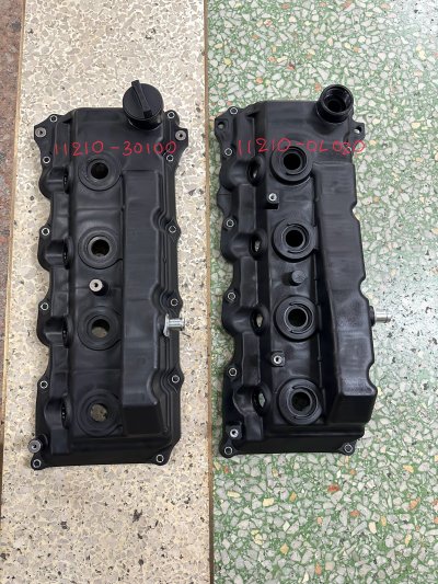ฝาครอบวาว TT VIGO"05-07 2.5D,D4D ไฟเบอร์ SAK