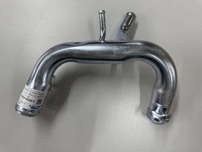 แป๊บราวน้ำ IS D-MAX1.9 +แป๊บใหญ่ 23MM ไม่มีคอห่าน SAK