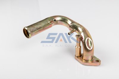 แป๊บราวน้ำ NS NAVARA, D40 มีหน้าแปลน 2รู SAK