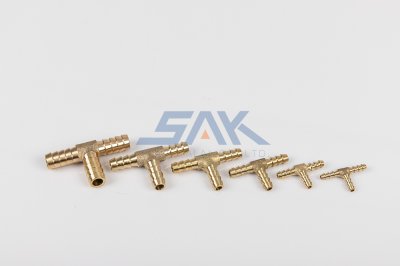 สามทางลมทองเหลือง 1/2" SAK