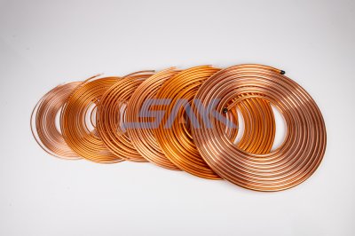 แป๊บทองแดงหนา ยาว50ฟุต 1/2"