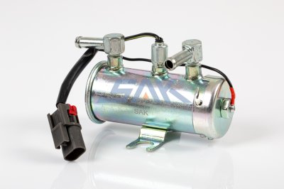 ปั้มติ๊กเบนซิน 24V ลูกเหล็ก SAK