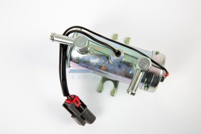 ปั้มติ๊กเบนซิน 24V ลูกเหล็ก SAK