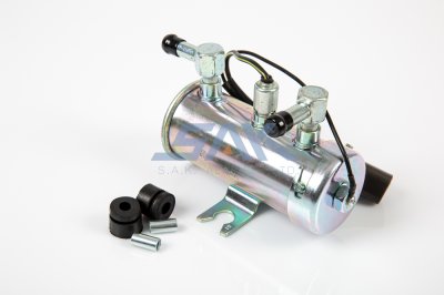 ปั้มติ๊กเบนซิน 12V ลูกเหล็ก SAK