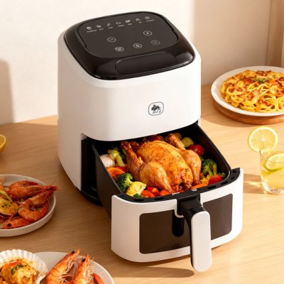 CAMEL หม้อทอดไร้น้ำมัน 6 ลิตร