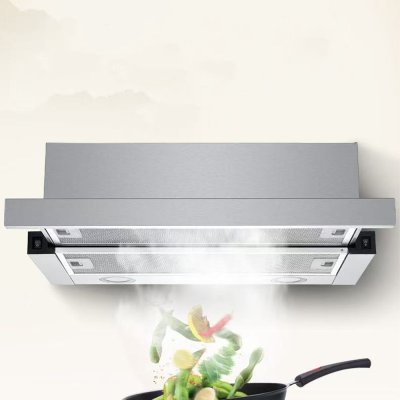 Slide Out Range Hood, Kitchen Range Hood, No Duct, 600MM