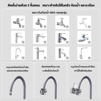 CAMEL เครื่องกรองต่อปลายก๊อกน้ำ