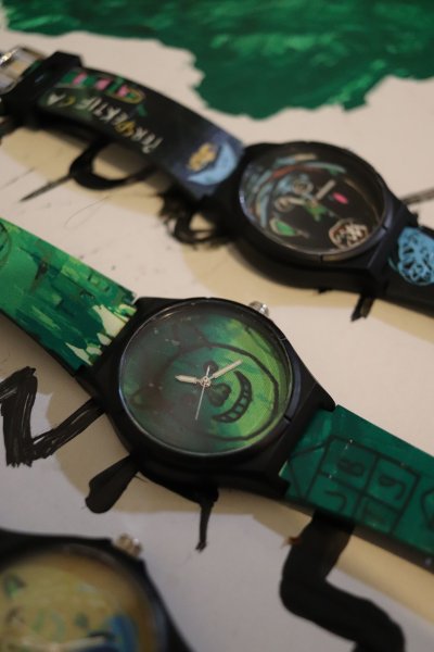 Jam Tangan Green Analog