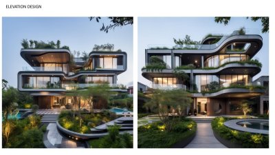 พูลวิลล่า 4 ชั้นที่น่าทึ่งตั้งอยู่ใจกลางเมืองเชียงใหม่
