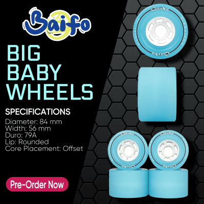 Baifo BigBaby Freeride 84MM Wheels (PRE-ORDER)