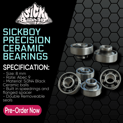 Sickboy Precision Ceramic Bearings (PRE-ORDER)