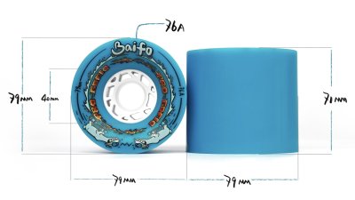 Baifo Pro-Gofio Downhill 79MM Wheels