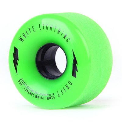 White Lighninng Drift 62mm Wheels