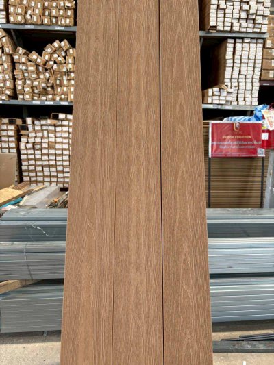 ไม้พื้น Terrace WPC รูเหลี่ยม 3 สี