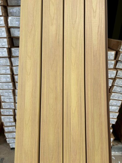 ไม้เทียมตกแต่งผนัง ภายนอก 4 สี