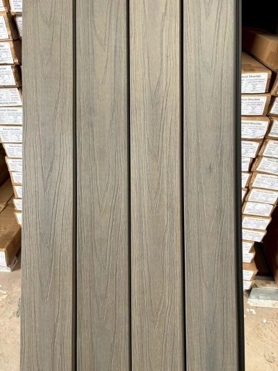 ไม้เทียมตกแต่งผนัง ภายนอก 4 สี