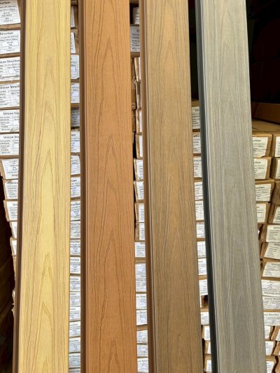 ไม้เทียมตกแต่งผนัง ภายนอก 4 สี