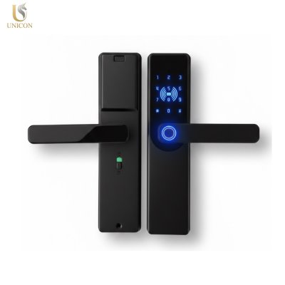 UNICORN Unilock-01(M) สีดำเงา (Glossy Black)