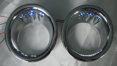 11 Fog Lamp Cover 2WD   (Chrome) with LED