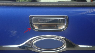 11 Tail Gate Handle Cover (Chrome)