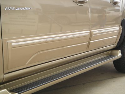 Auto Body Cladding Car accessories for Isuzu D-max 2002-2006