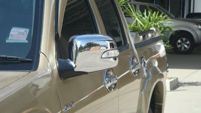 12 Mirror Cover (Chrome)