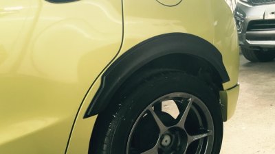 17 Front Fender Flares (V 2) Slim