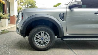 44 คิ้วล้อ (V.12) 2023 (รุ่นแค๊บ) 6 นิ้ว ทรงเรียบ สำหรับรถรุ่น Wide track แยกเว้า และ ไม่เว้าเซนเซอร์