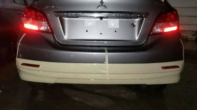 4 สเกิร์ตรอบคัน (V 1) ทรงห้าง