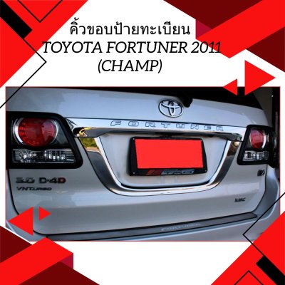 14 License Plate Trim