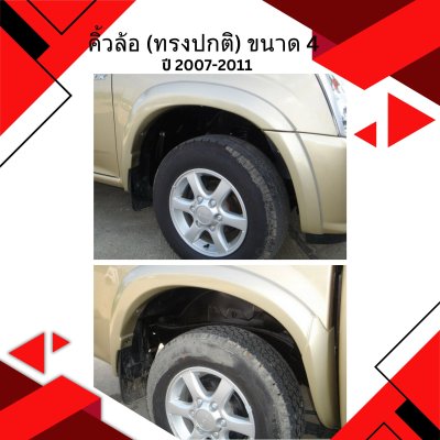 24 Fender Flares (Normal Size)