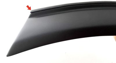 28 Fender Flares  V 6 ISUZU-X (Year 2021) (8 pieces) (3 inches) (with adhesive + rubber)