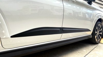 4 Bumper guard TOYOTA VELOZ 2022 (4 pcs.)